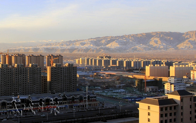 武威城市建设展新姿